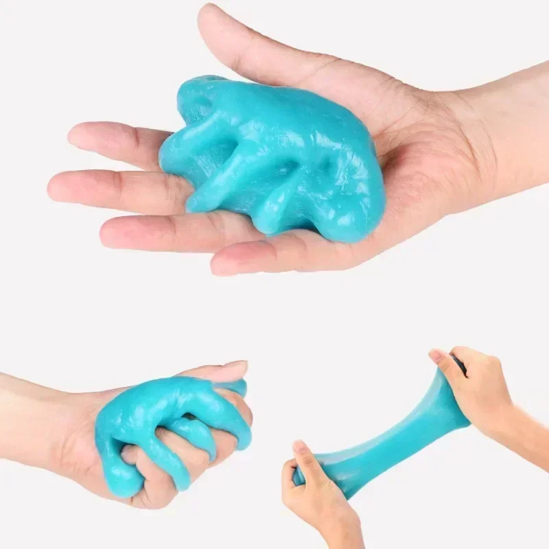 Car Cleaning Gel Reusable Keyboard Cleaner Automobile Air Vent Dust Removal Multiuse 1pc
