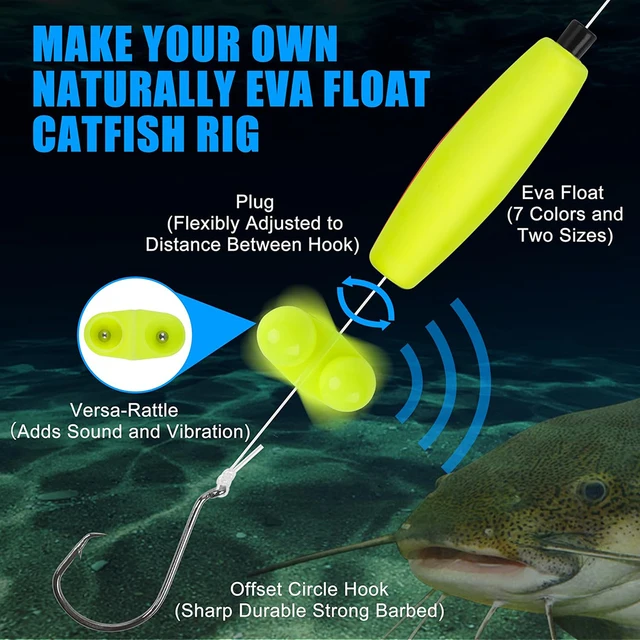 Cat Fishing Gear PROBEROS Catfish Fishing Rigs Bank Fishing Set