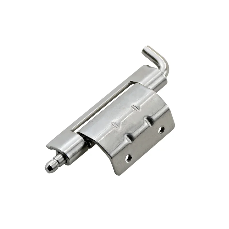304 Stainless Steel or Iron Detachable Hinge Cabinets Welded Concealed Mounting Hinge for Electrical Distribution Boxes