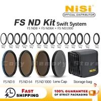 NiSi FS ND Kit FS ND8 ND64 ND1000 Swift System Filter 40.5mm-95mm 67mm 77mm 82mm 1