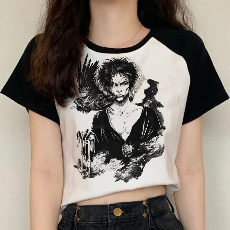 

sandman summer top men japanese anime aesthetic casual manga t shirt manga