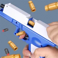 Shell Ejecting Soft Bullets Glock Toy Guns For Boys Girls Shooting Games Dropshipping Birthday Toys 1