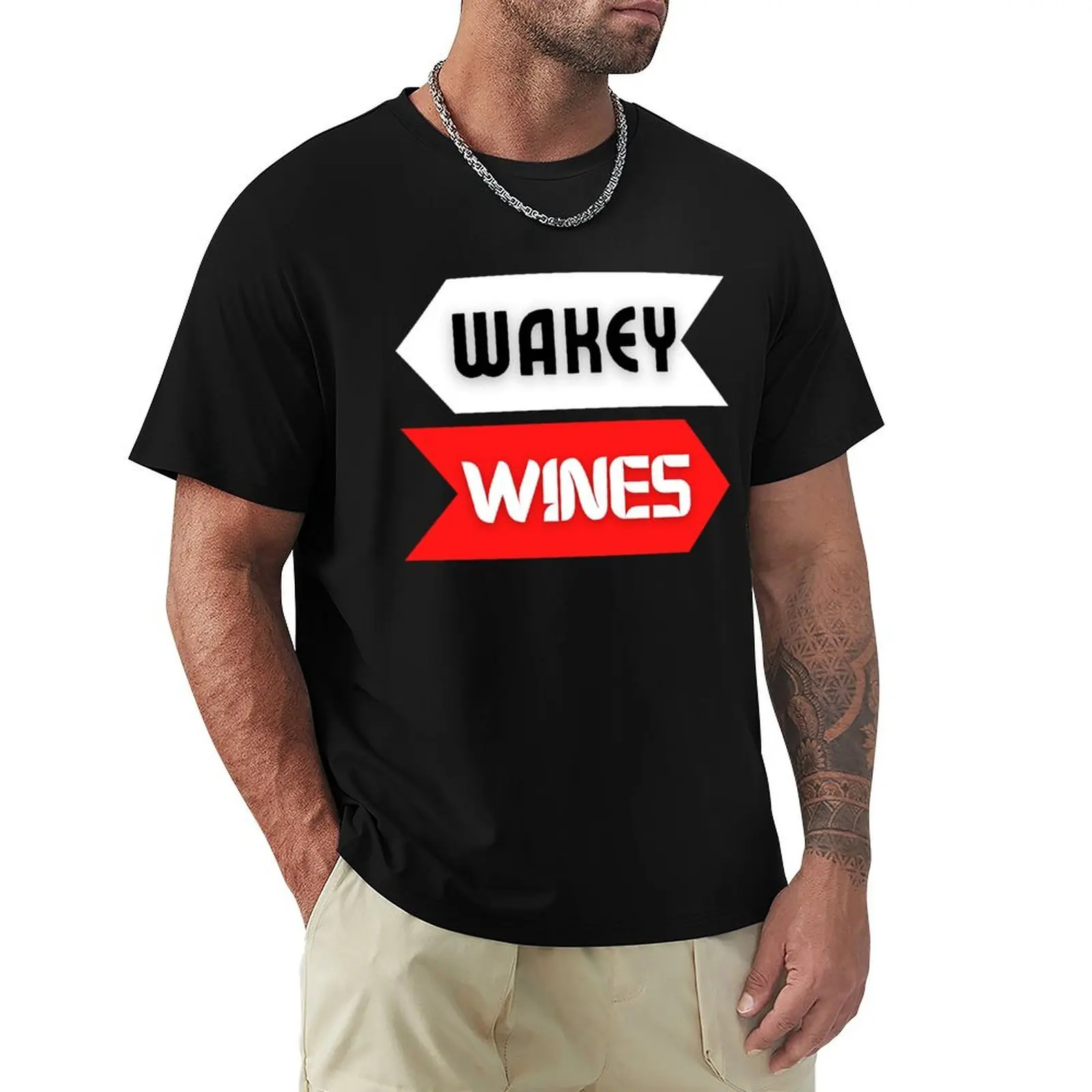 

Wakey Wines T-Shirt customs shirts graphic tees summer tops mens t shirts pack
