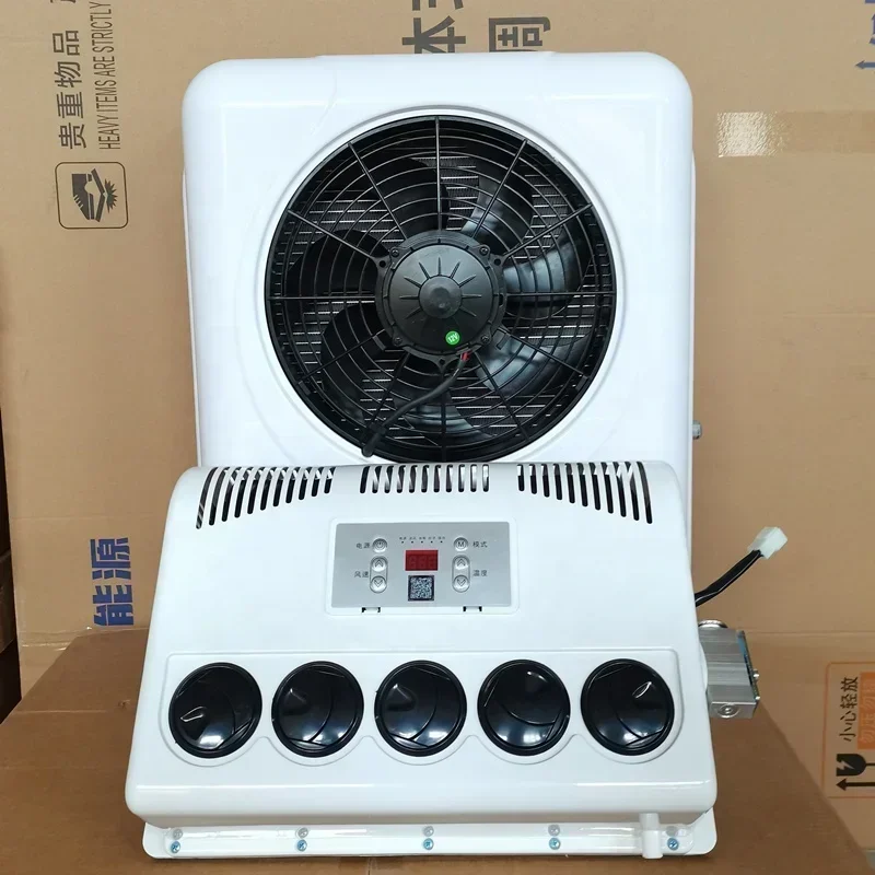 Cooler Van Electric 12 Volt Cabin Cooling APU 12v 24v Parking Truck Air Conditioner for Trucks 2