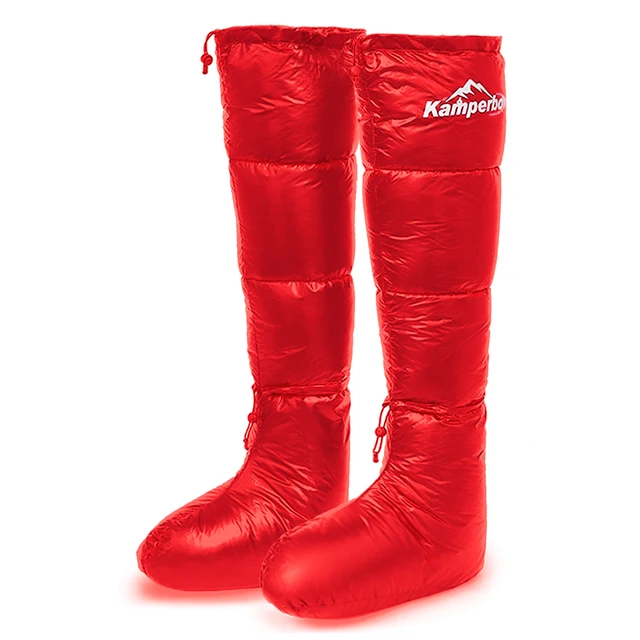 Boots Womens Tent Slippers Mens Bootie Slippers Pair Winter Down