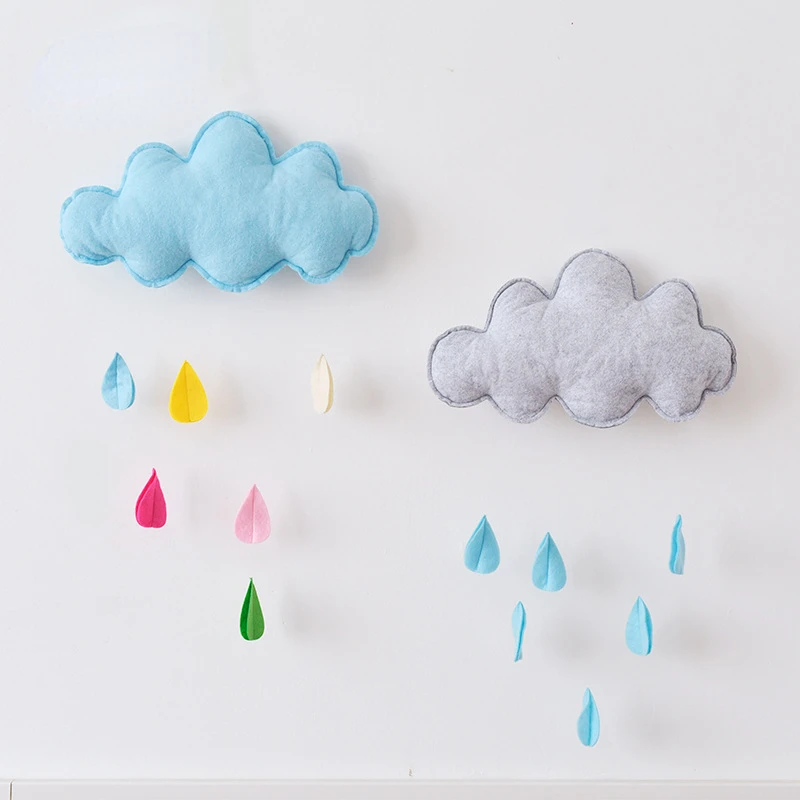 

New Year Pendant Decoration Gift Jewelry New Pet Tent Home Decoration Handmade Clouds Raindrops Bedroom Living Room Decoration