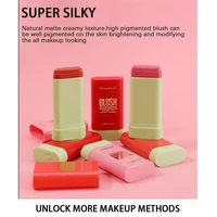 Multi Functional Blush Stick Waterproof Long Lasting Easy Color Delicate Moisture 4