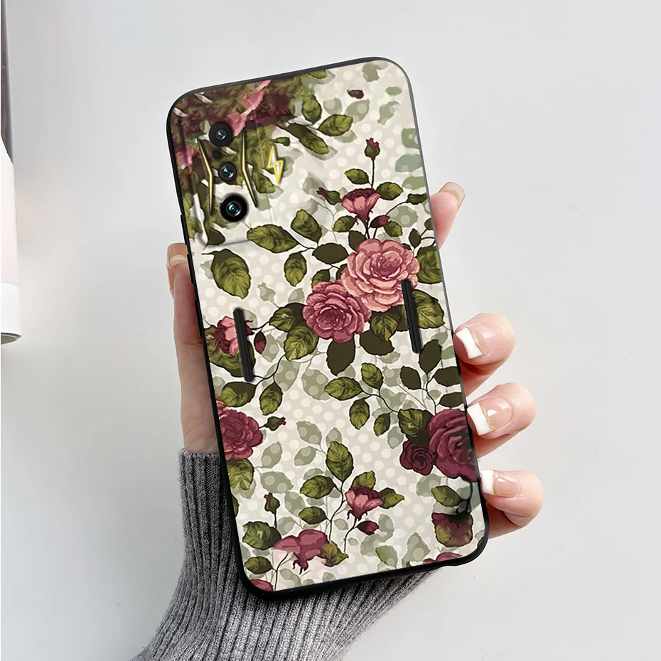 Silicone Soft Cartoon Frog Phone Case for Redmi K50 Gaming Edition