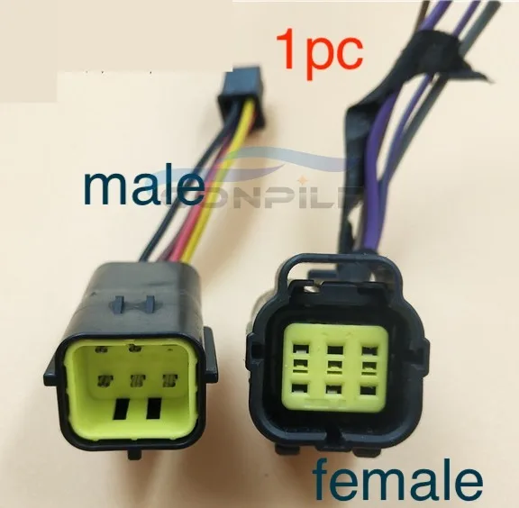 

1pc for Ford Old Lavida Front Rear Car Door Lock motor Plug Harness Socket cable male female