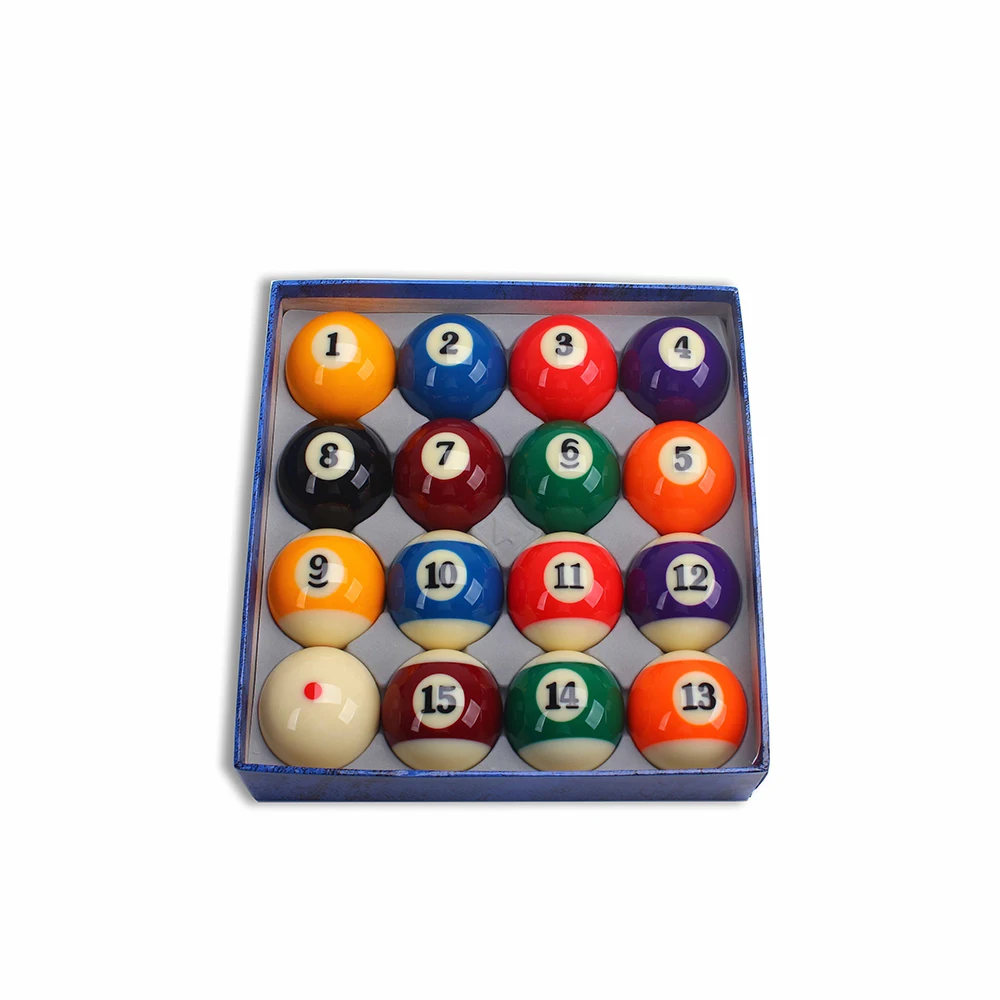 Billiard Pool Ball Tournament Quality Full Size Number Ball Set 16 Balls 2-1/16" 52.5mm