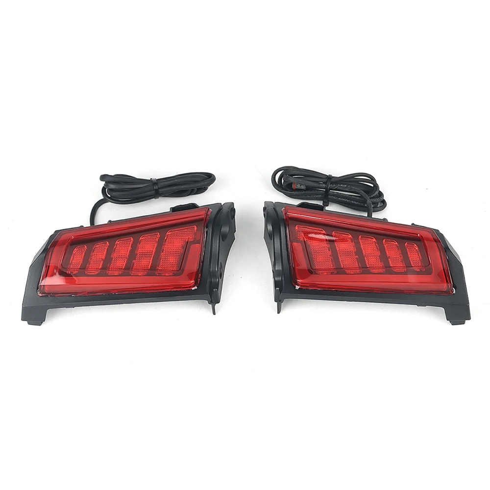 Motorcycle LED Lights Motorcycle Accessories Motorcycle Rear Saddlebag Saddle Bag Turn Signal LED Lights Lamp For Honda Goldwing Gold Wing GL1800 Tour