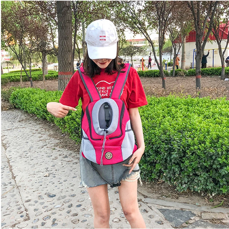Title 12, Carrying Pet Cat Dog Backpack Out Walking Trave...