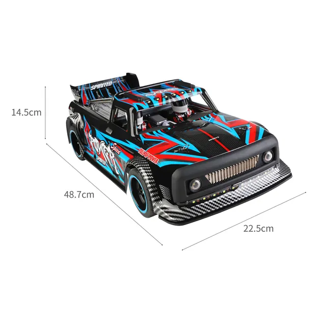 WLtoys 104072 RTR 1/10 2.4G 4WD 60km/h Brushless RC Car Drift On