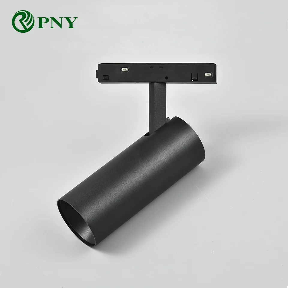 

PNY High Quality LED Magnetic Track Light Dimmable Tuya Zigbee 0-10V DALI Smart Magnet Spotlight Magnetic Track Lighting System