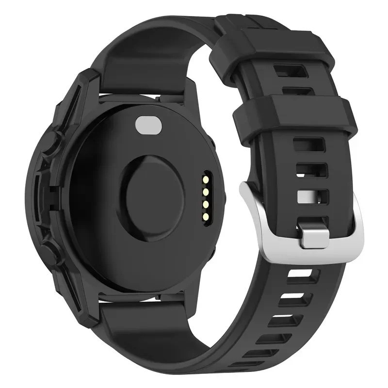 Silicone Sport Wristband Bracelet - 22mm Watch Strap