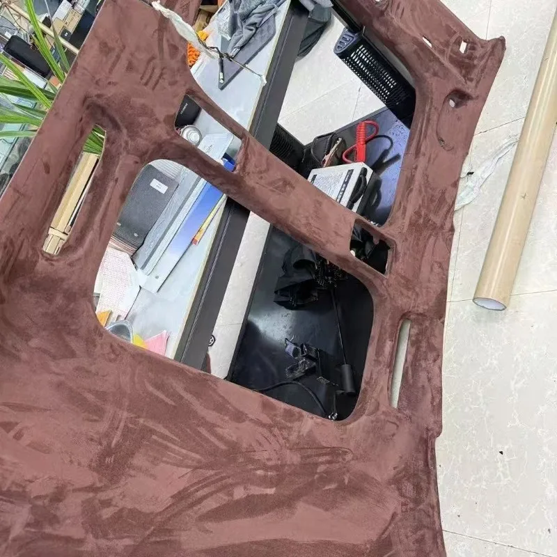 스웨이드 자동차 천장재 원단 (폼 백킹 포함) 블랙 인테리어 교체재 자동차/SUV/RV 루프 DIY 천장재