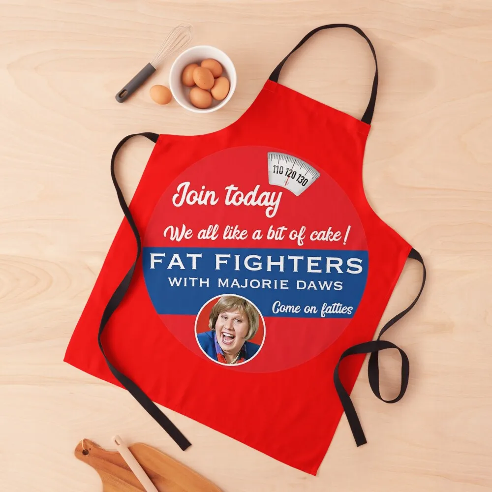 Majorie Daws Fat Fighters - Little Britain - Fatty Gifts - Funny Fatties Grembiule Cooking Clothes Grembiule