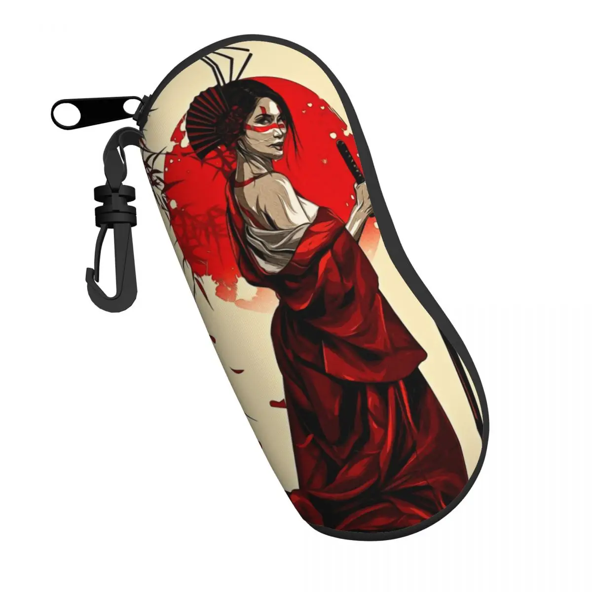 

Vintage Samurai Retro Japanese Gaming 2077 Art Game 13 Glasses Case Vintage Glasses Case Graphic Vintage Glasses storage box