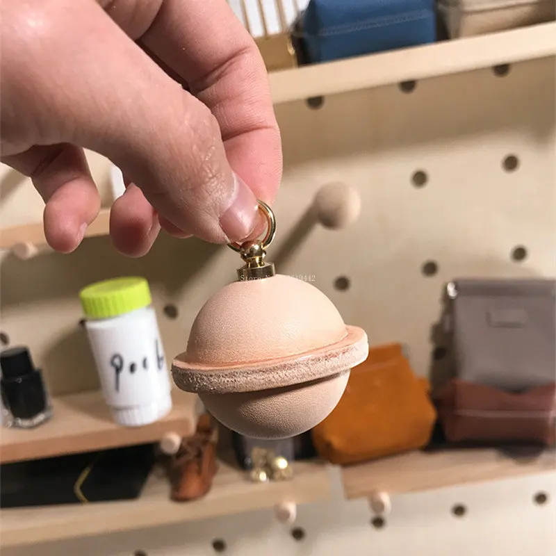 5 Kinds of Nylon Bell Molds Handmade Diy Leather Molding 1 Out 2 Plant Tanned Leather Bells with Air Vents Making Tools