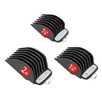 YINKE Clipper Guards for Wahl Hair Clippers Trimmers with Metal Clip 1.25"/1.5"/2" NO.16 NO.12 NO.10 Fits Most Size Wahl Trimmer 1