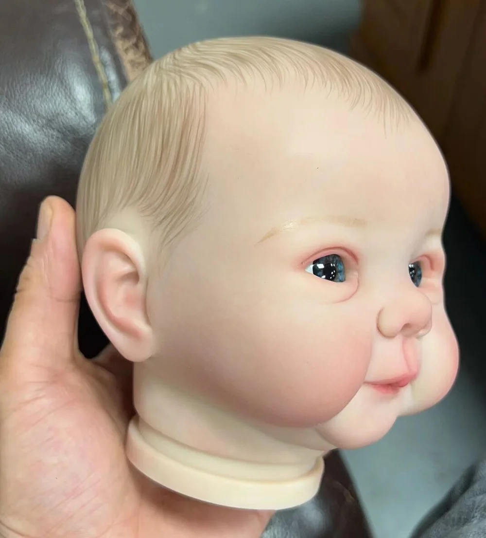 19inches Already Painted Reborn Doll Kits Juliette with Many Details Veins Unassembled Doll Parts with Cloth Body and Eyes 2