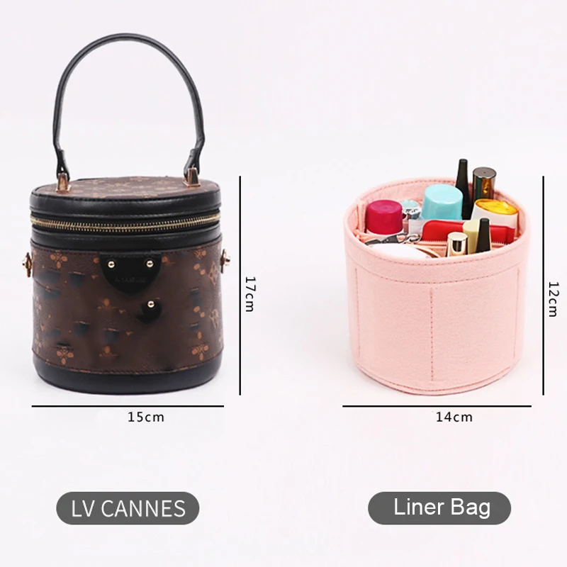 Organizer per CANNES Customizable Lining Tote Bag Cosmetic Makeup Diaper Handbag Borse e borsette Borse Inserti organizer per borse Purse Insert Shaper Liner Protector 