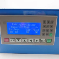 220V Automatic Welding Oscillator Weaver PLC Controlled Motorized Mechanism Linear Type Welding Positioner Turntable 2