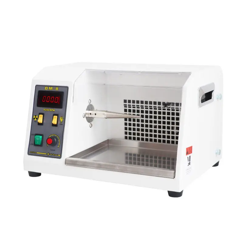 DM-8 연마기 집진기, 쥬얼리 미니 그라인딩 모터 벤치 폴리셔, 110V 220V 550W 속도 조정