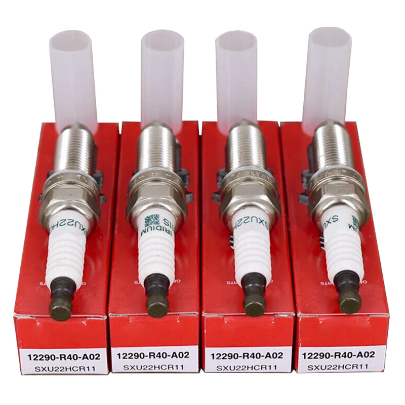 

4/6 шт./партия, Иридиевые свечи зажигания 12290-R40-A02 SXU22HCR11S для Honda Civic Accord Acura MDX 12290 R40 A02 SXU22HCR-11S 12290R40A02
