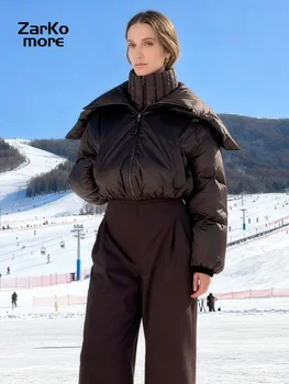 Women’s Hooded Windproof One-Piece Ski Jumpsuit 1