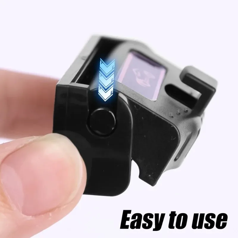 Limitatore di cintura di sicurezza per auto Clip di protezione fibbia tappo per cintura di sicurezza senza rumore dispositivo di limite di distanza con fibbia fissa per auto antiscivolo - immagine 5