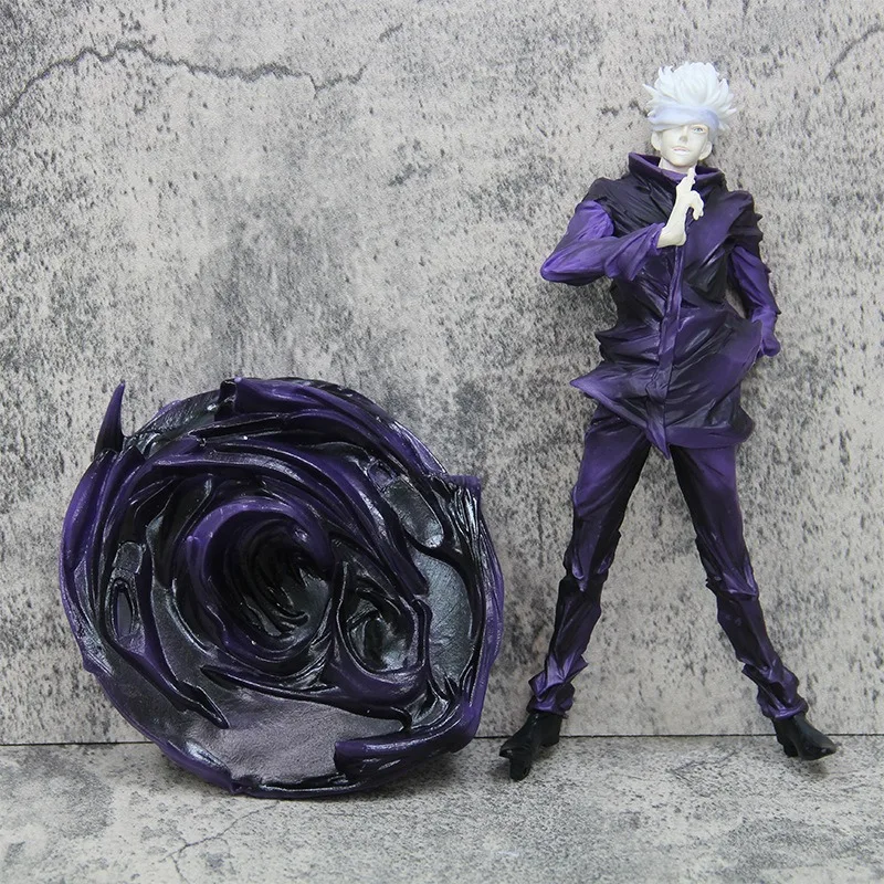 

Hot Sale Jujutsu Kaisen Movie Anime Standing Satoru Gojo Character Character Doll PVC Sculpture 25cm Collection Model Toys