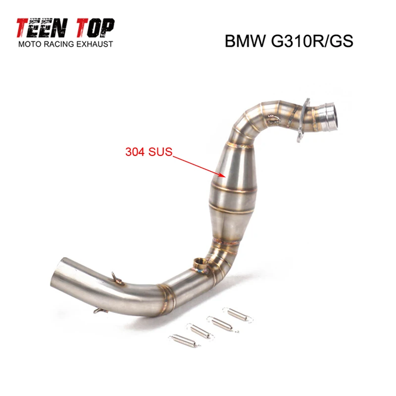 For BMW Exhaust G310R G310GS 2017~2018 Exhaust Pipe Silencieux Moto 51mm Titamium Alloy Motocycle Exhaust Muffler Moto Bike Tube - Image 3