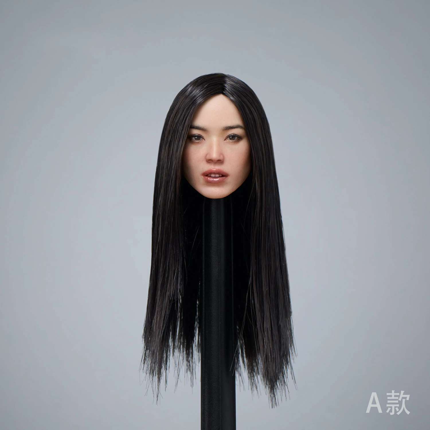 

1/6 Asian Female Beauty Head Sculpture Carving Model Fit 12'' Soldier Action Figure body