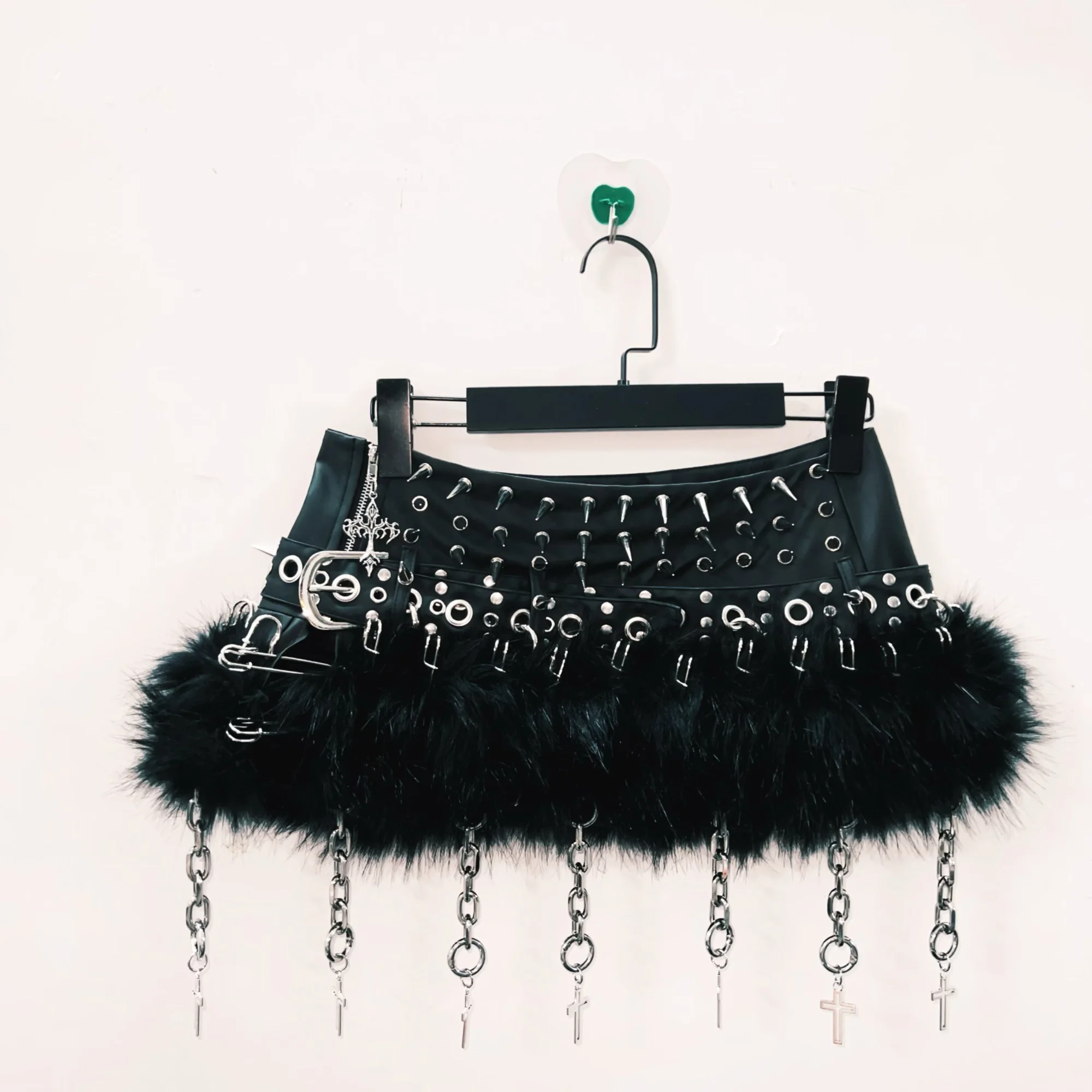 y2k clothes gothic clothes y2k Skirt Gothic Skirt Punk Skirt harajuku Skirt Rivet Skirt Cross Skirt vintage Skirt  y2k fashion