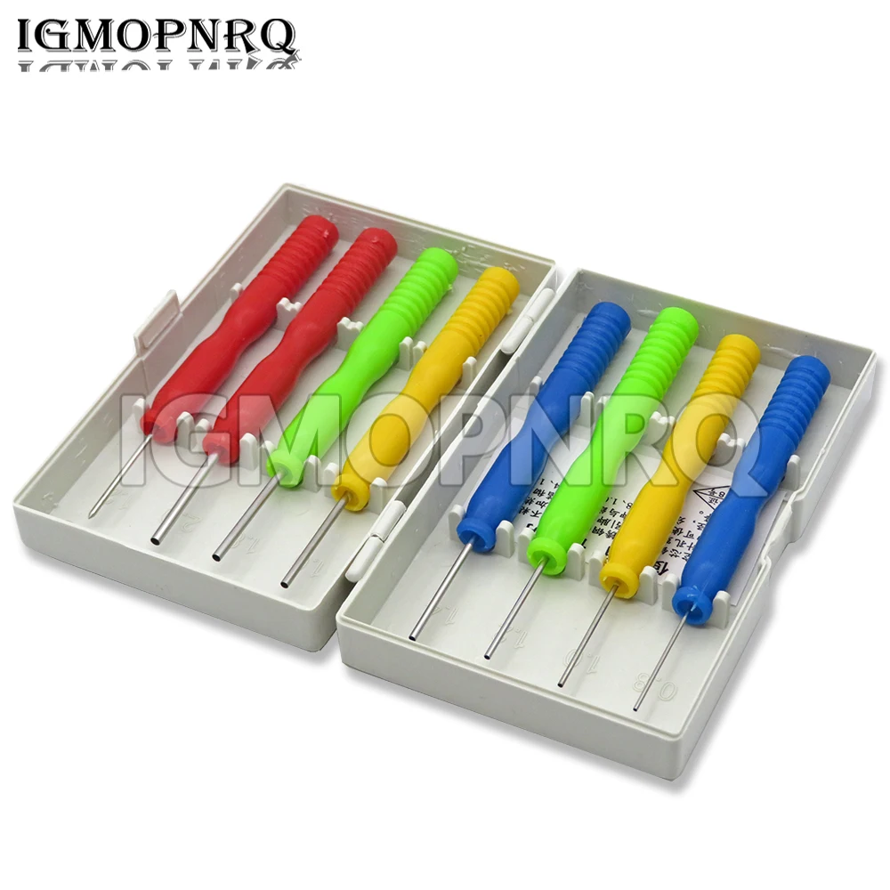8Pcs/lot Hollow Needles Desoldering Tool Electronic Components Stainless Steel With Box 1
