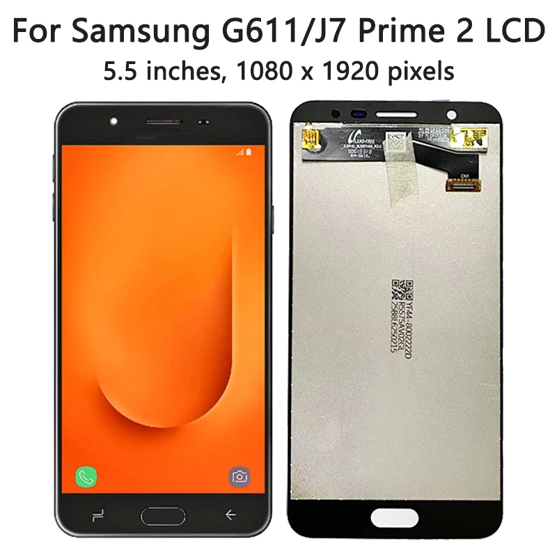 LCD teruji inci untuk Samsung J7 Prime 2018 SM-G611 G611F/M