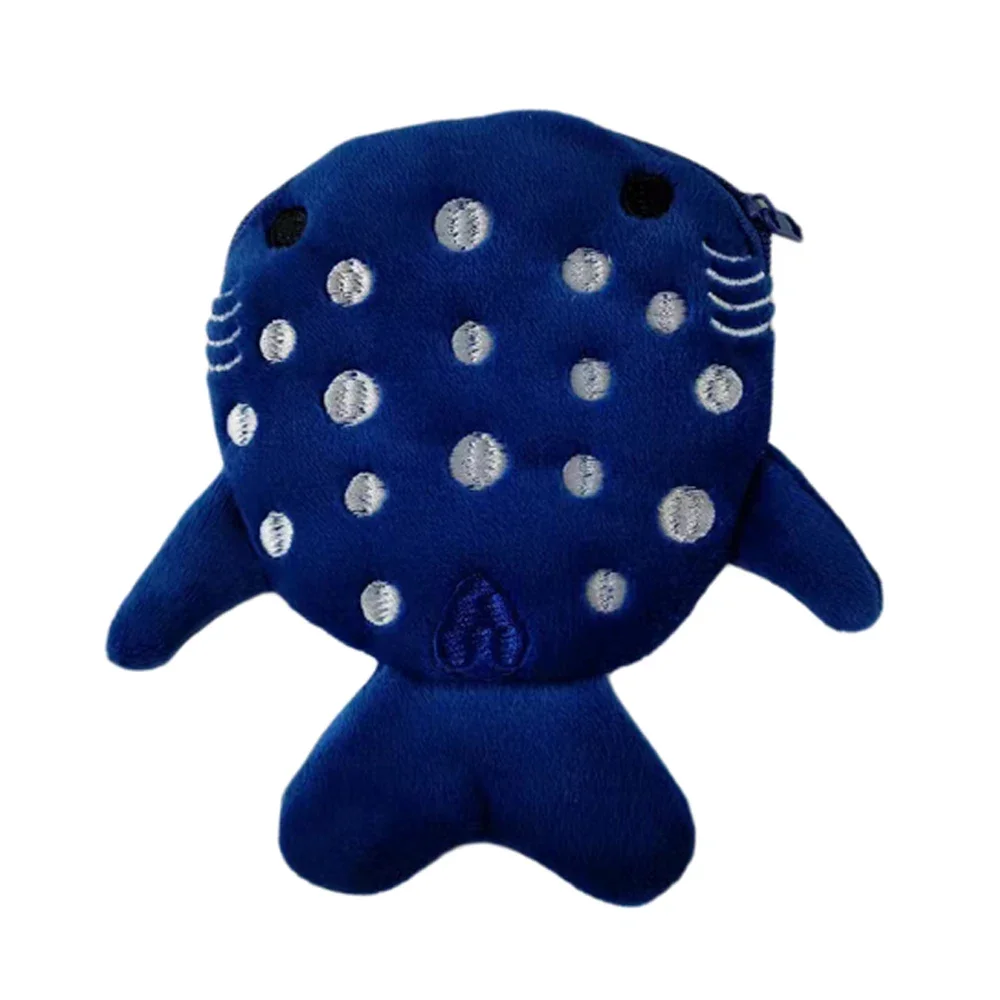 Coin Purse Japan Cute Plush Whale Shark Doll Mini Zipper Wallet