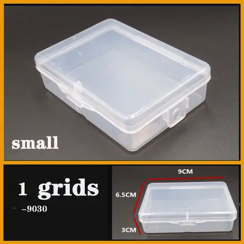 Transparent Plastic box Screw Compartment Box Jewelry Earring Display Case Container Clear Terminal Organizer Tool Storage boxes - Image 21