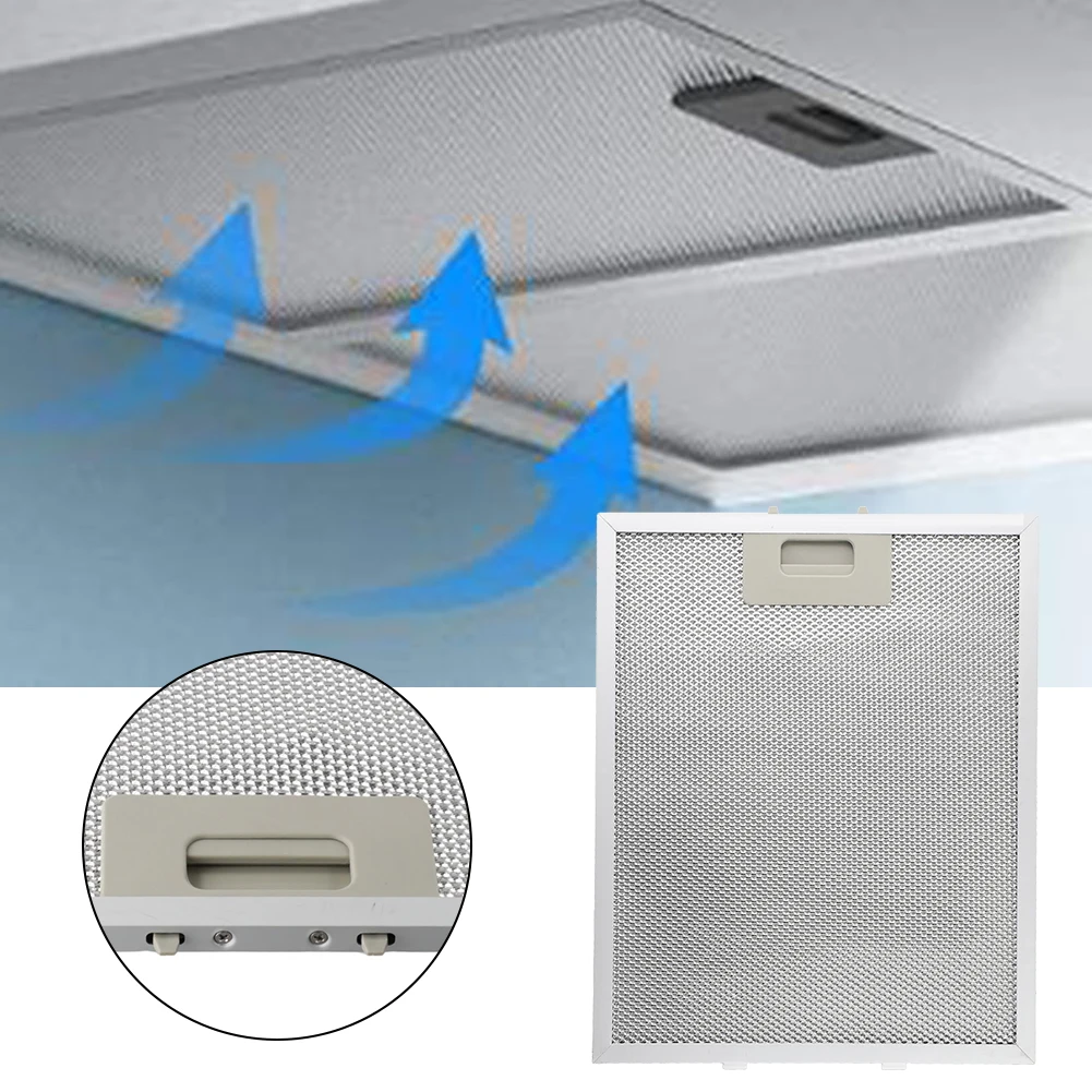 Description Picture 5 of itemCooker Hood Filter Mesh Range Hoods Vent Filters 294mm X 250mm Extractor Fan Filter Range Hood Metal Grease Filter