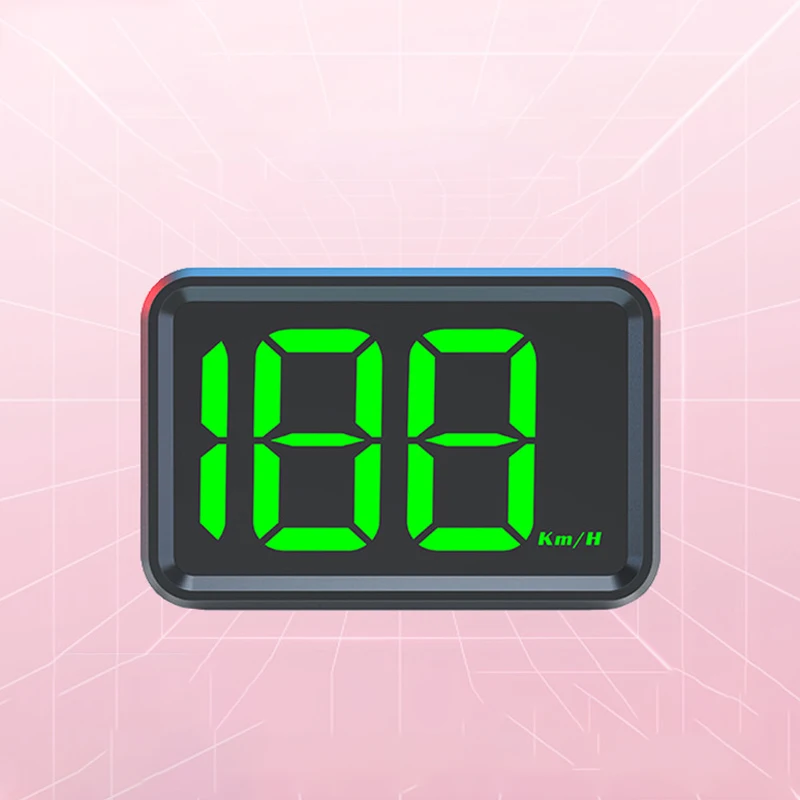 디지털 속도계 자동차 GPS HUD 헤드업 디스플레이, 고화질 LED GPS 속도 계량기, 모든 차량 트럭용 과속 경보