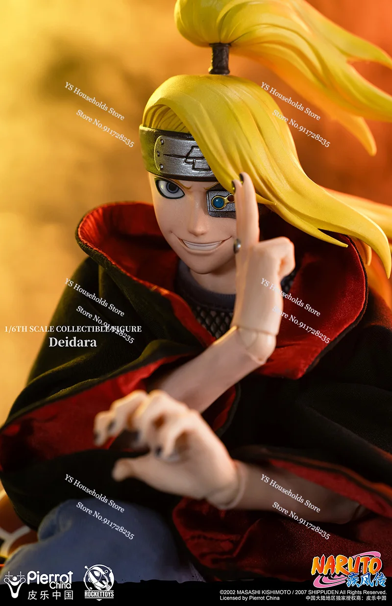 RocketToys ROC-008 1/6 グッズアニメナルトデイダラ布アクション