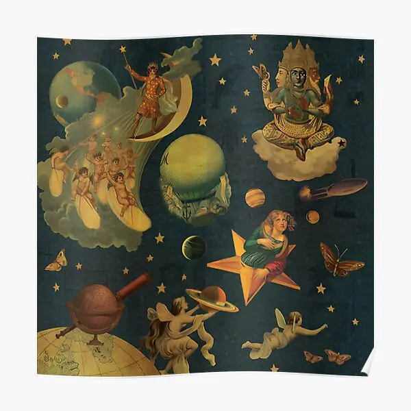 

The Smashing Pumpkins Poster Mural Art Room Print Vintage Funny Picture Home Decoration Painting Wall Modern Decor No Frame