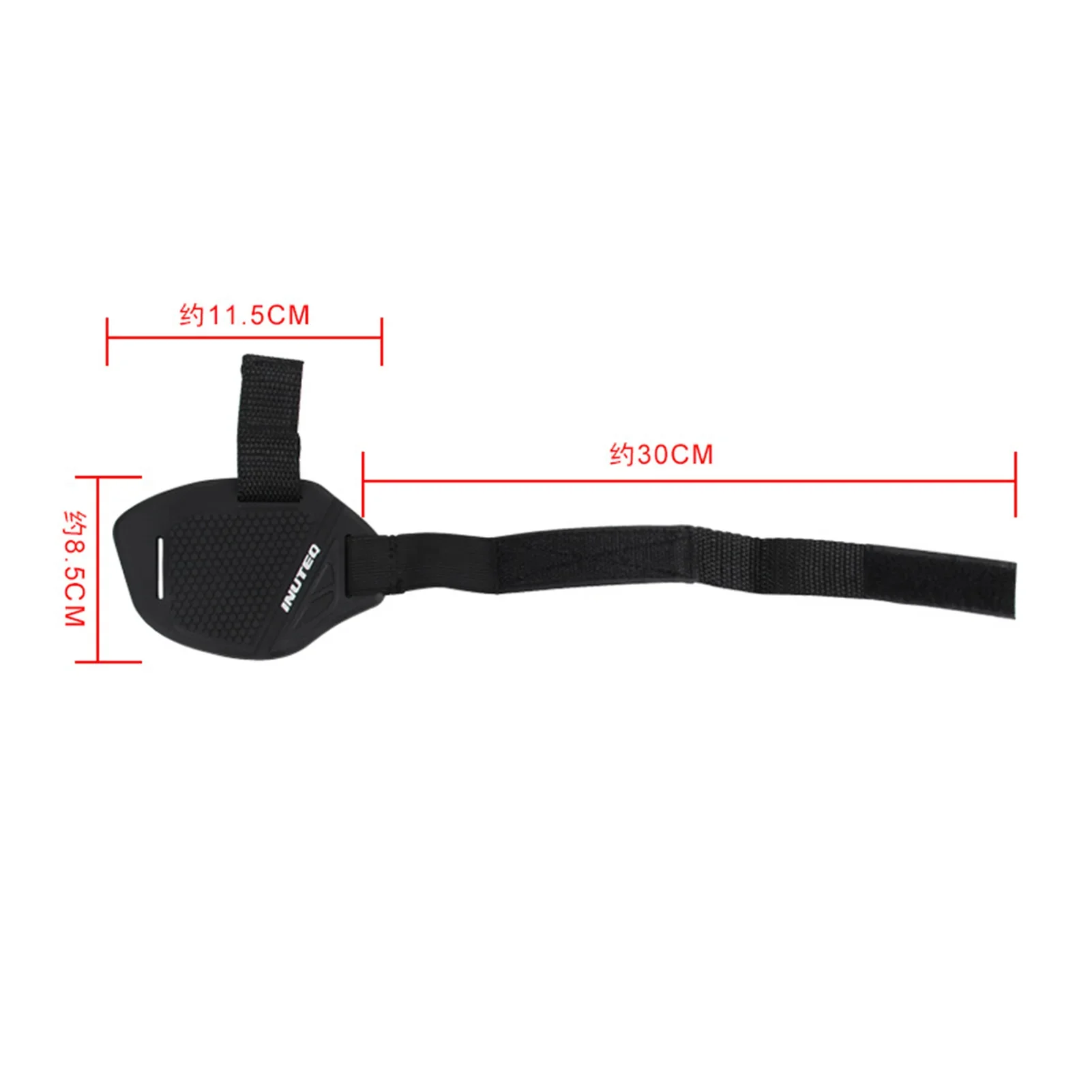 Motorcycle Shoe Cover Shift Pad Rubber Boot Protective Adjustable Shifter Shield Anti Slip Pad
