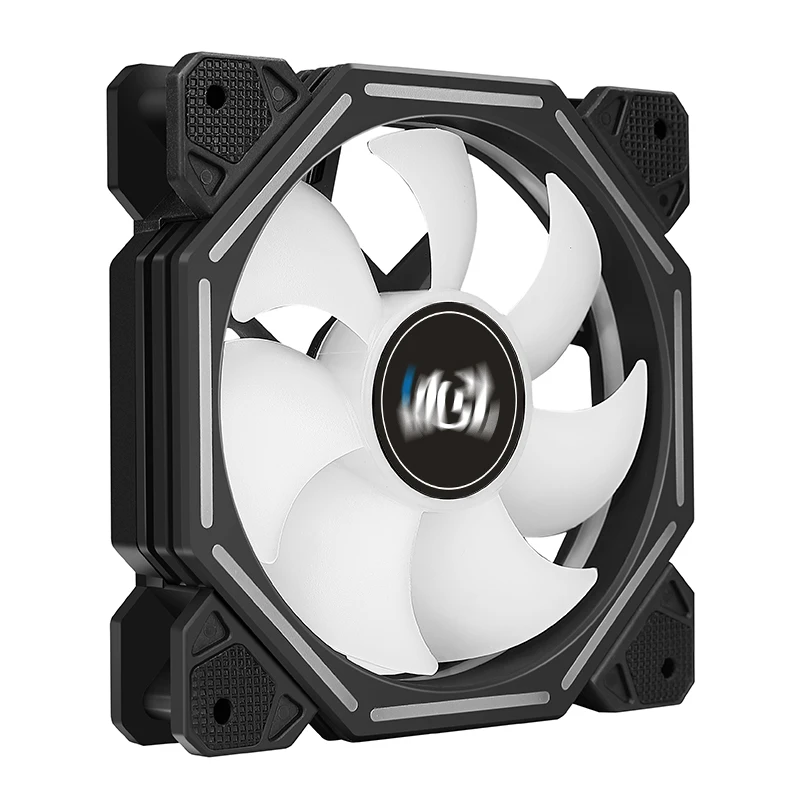 Ventilador do Computador Rgb Ventilador de Refrigeração 6pin Cor Case do Computador Ventilador de Refrigeração Remoto 5v 12cm Ventilador 120 mm Case - Imagem 6