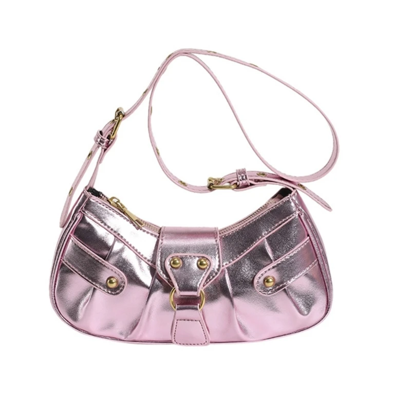 

2023 NEW Crossbody Bag Solid Color Shoulder Bag Underarm Bag for Girl Women