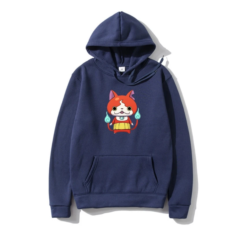 Anime Yo Kai Yokai Watch Jibanyan Character Capispalla Nw 100 Autentico Felpa Con Cappuccio
