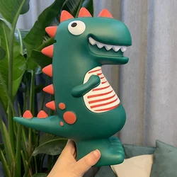 Tirelire de dessin animé Dragon, boîte de rangement de pièces de monnaie, cadeau d'anniversaire, décoration de la maison, tirelire pour enfants, tirelire dinosaure 