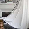 Cotton Linen Boho Solid  Window Curtain with Lace Blackout Valance for The Luxury Living Room Curtains for Living Room 2