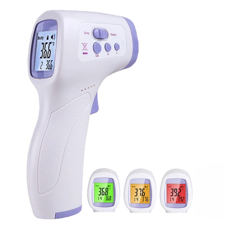 Baby Thermometer Non Contact Infrared Medical Forehead Thermometer Body Temperature Fever Measure Tool For Adults Backlight